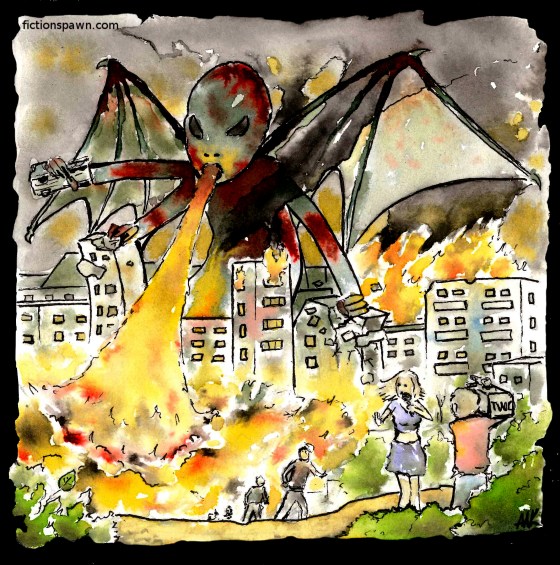 Monster in the city Aak fictionspawn