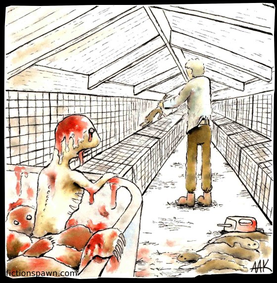 Zombie mink. Kjetil Aak