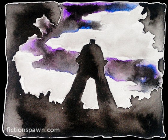 Silouette of a man Aak fictionspawn