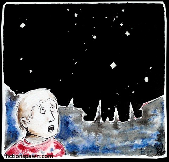 Watching the stars. Aak fictionspawn