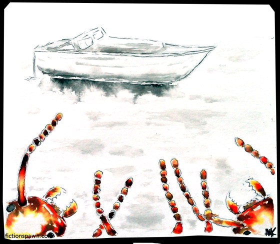 Ants watching a boat. Aak fictionspawn