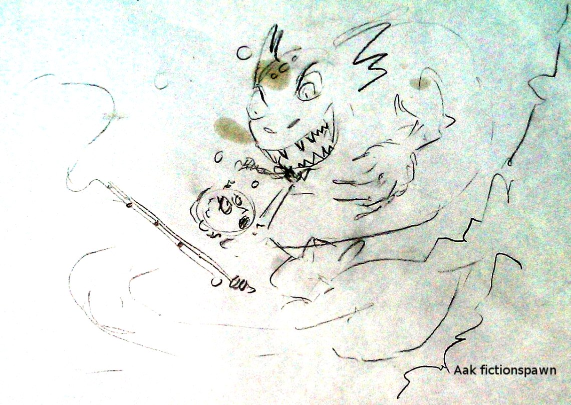 Lake Monster fast sketch