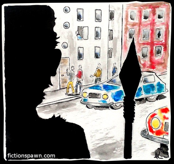 Caveman in town. Aak fictionspawn