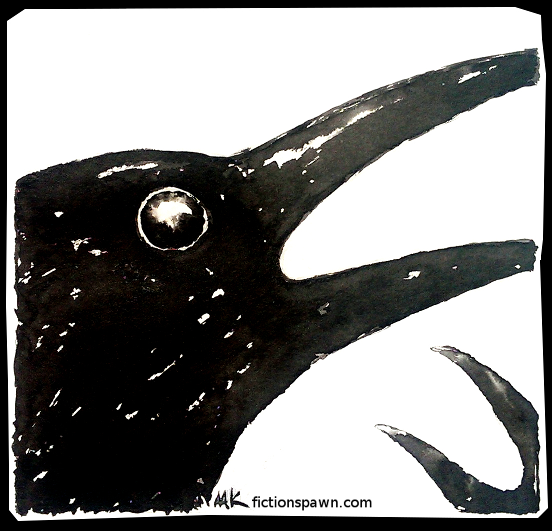 Crows screaming danger. Aak fictionspawn