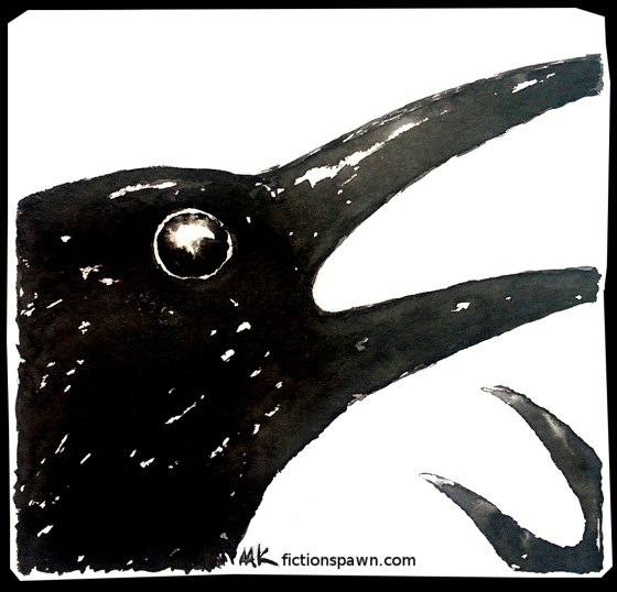 Crows screaming danger. Aak fictionspawn