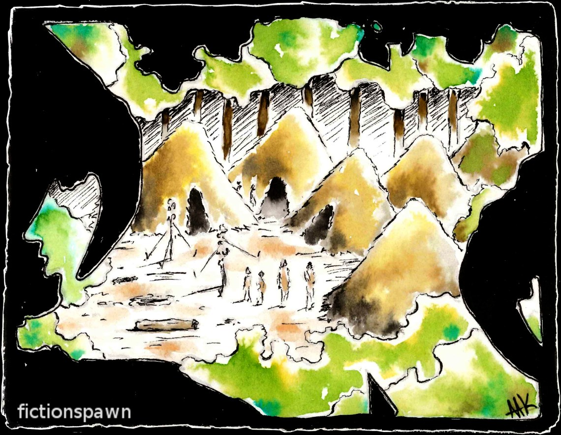 A Neolithic village. Aak fictionspawn