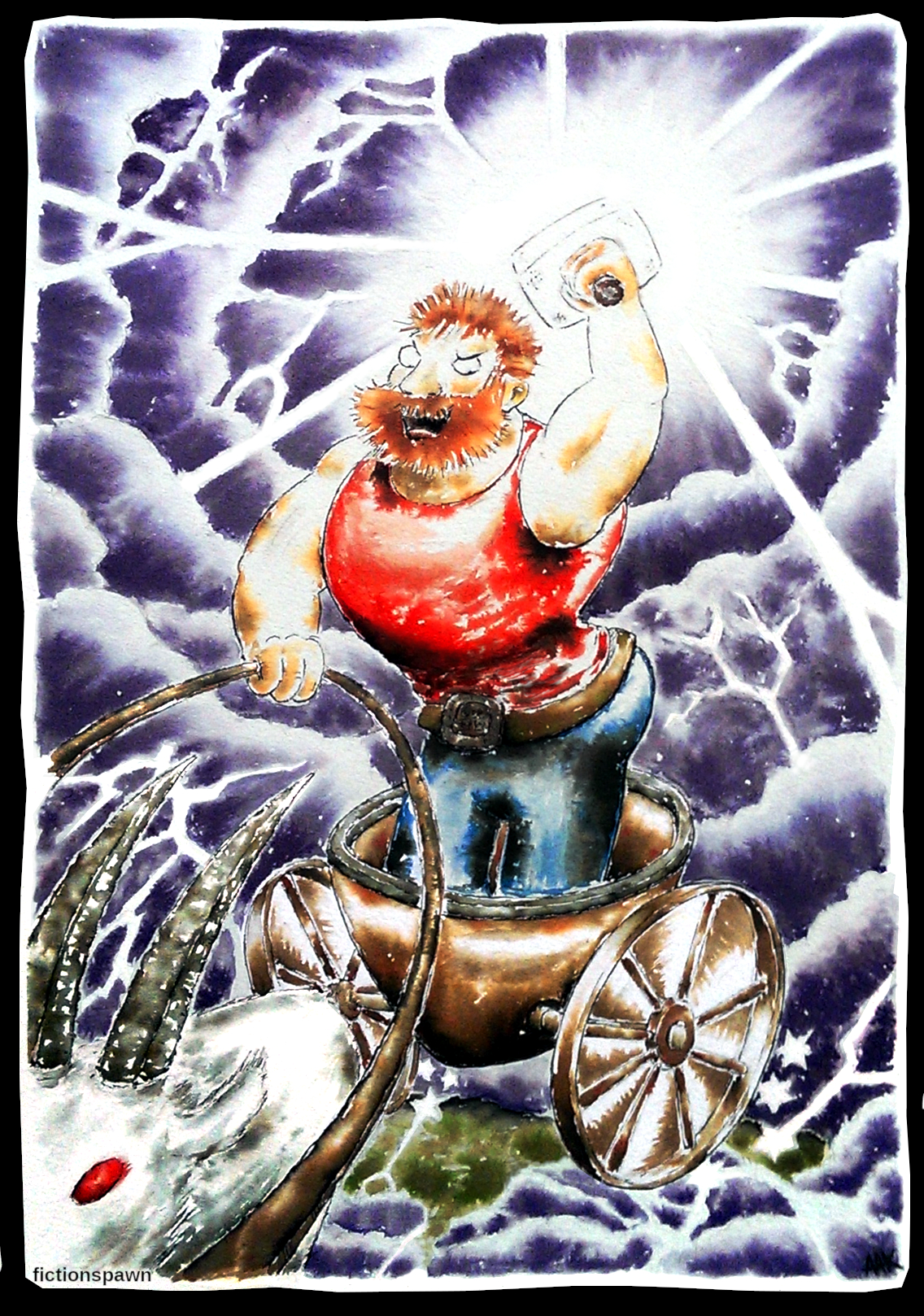 Thor, god of thunder Aak fictionspawn