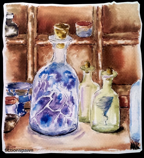 Bottles of weather Aak fictionspawn