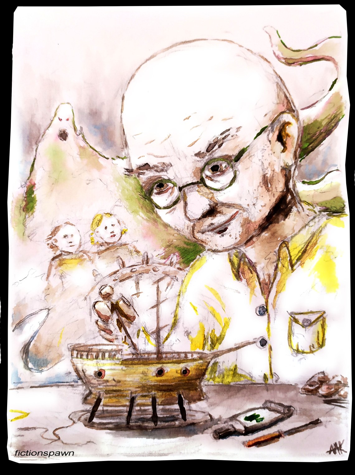 Sea monster Aak fictionspawn