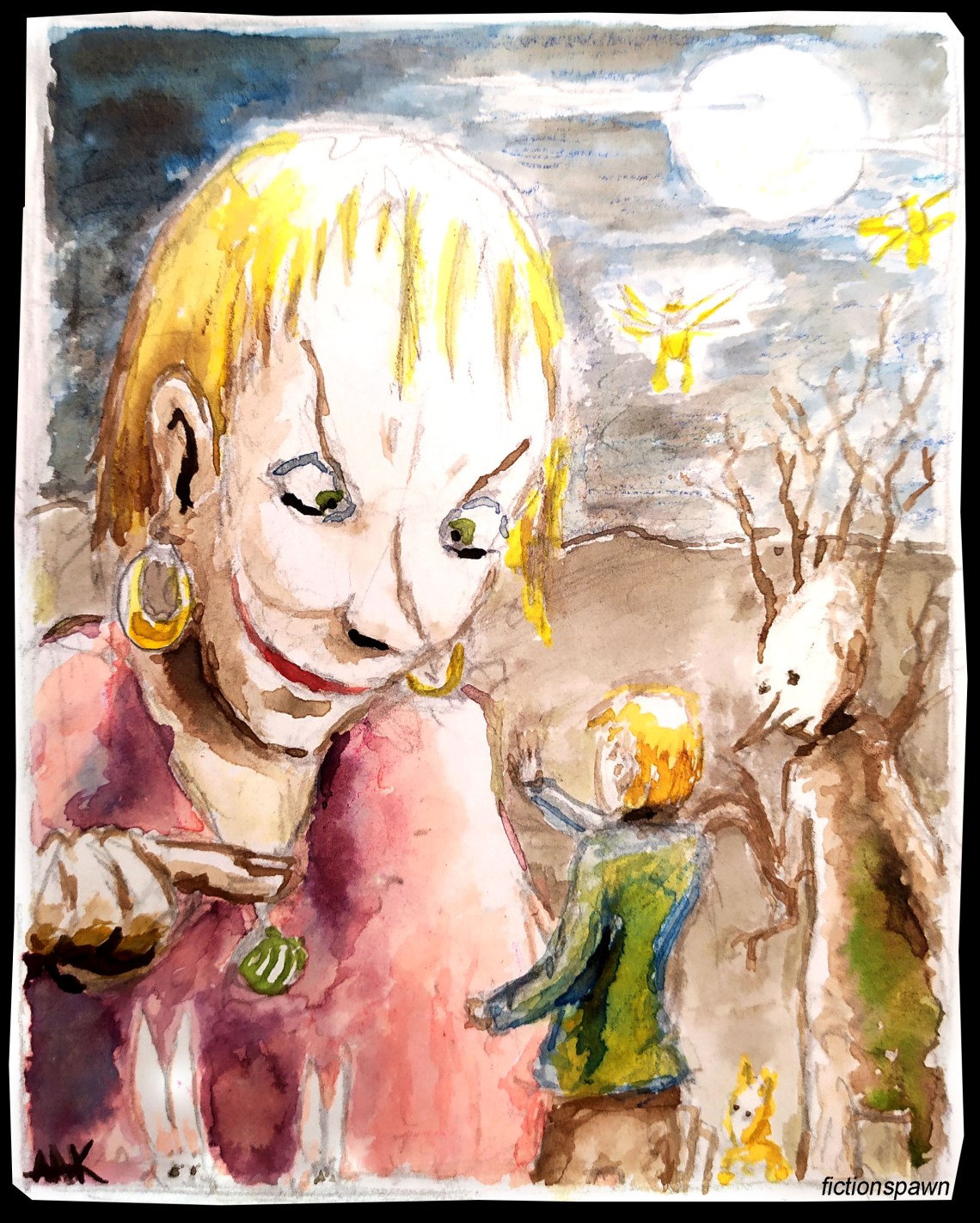 Forest Giant And Tree. Aal fictionspawn