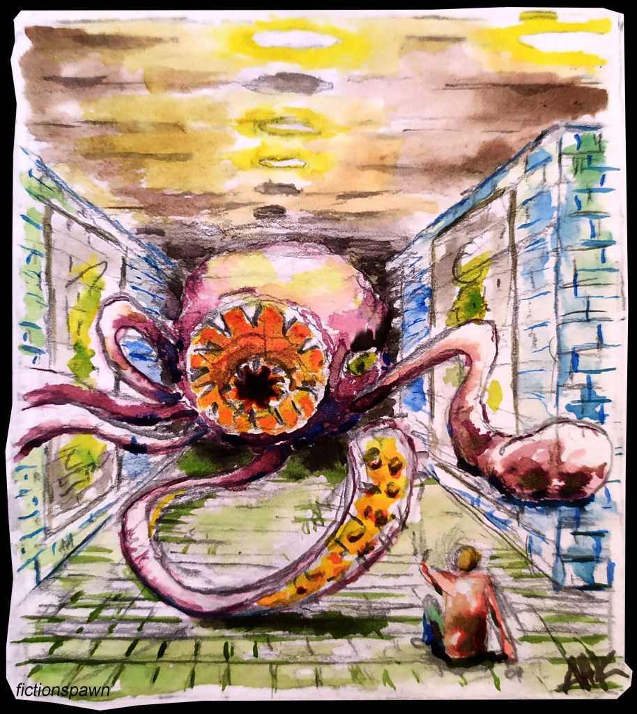 Octopus monster Aak fictionspawn
